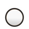 Gallery Direct Mirrors - Pisa Round Mirror Black