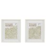 Gallery Direct William Morris - Stamp Green Framed Art Set of 2