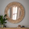 Gallery Direct Mirrors - Falia Round Mirror Gold