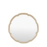 Gallery Direct Mirrors - Florentine Round Mirror Champagne