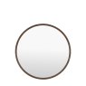 Gallery Direct Mirrors - Helsinki Round Mirror Walnut