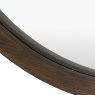 Gallery Direct Mirrors - Helsinki Round Mirror Walnut
