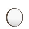 Gallery Direct Mirrors - Helsinki Round Mirror Walnut