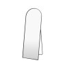 Gallery Direct Mirrors - Holworth Cheval Mirror Black