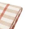 Gallery Direct Throws - Arvo Grid Woven Throw Rust / Natural