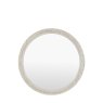 Gallery Direct Mirrors - Romana Round Mirror Grey