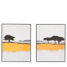 Gallery Direct Seaview - Framed Canvas Set of 2