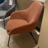 Moby - Accent Chair (Rust Fabric)