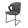Torelli Furniture Ltd Evora - Dining Chair (Grey PU)