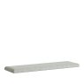Global Home Group Providence (White Wash) - Beige Cushion For Storage Bench