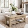 Global Home Group Providence (White Wash) - Coffee Table