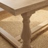 Global Home Group Providence (White Wash) - Small Extending Trestle Dining Table