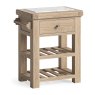 Global Home Group Providence White Wash - Small Kitchen Island