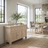 Global Home Group Providence (White Wash) - Large Sideboard