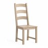 Providence (White Wash) - Dining Chair Without Cushion