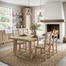 Global Home Group Providence (White Wash) - Dining Chair Without Cushion