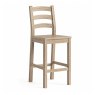 Global Home Group Providence (White Wash) - Bar Stool Without Cushion