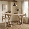 Global Home Group Providence (White Wash) - Bar Stool Without Cushion