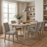 Global Home Group New Hampshire - Small Extending Dining Table Stone Grey