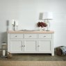 Global Home Group New Hampshire - Large Sideboard (Stone Grey)