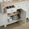Global Home Group New Hampshire - Large Sideboard (Stone Grey)