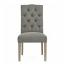 Global Home Group Chelsea Chair - White Wash Leg (Grey)