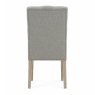 Global Home Group Chelsea Chair - White Wash Leg (Grey)
