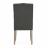 Global Home Group Providence - Chelsea Chair (Charcoal) White Wash Leg