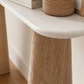 Global Home Group Bridgeport - Console Table (Travertine Top)