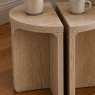 Global Home Group Bridgeport - Half Moon Nest Of Tables (Wooden Top)