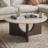 Global Home Group Vermont - Coffee Table (Travertine Top)