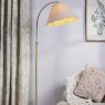 Laura Ashley Lighting Laura Ashley - Cordwell Floor Lamp Matt Antique Brass With Shade