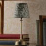 Joules Lighting Joules - Apsley Rechargeable Table Lamp Matt Antique Brass With Shade LED