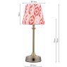 Joules Lighting Joules - Apsley Rechargeable Table Lamp Matt Antique Brass With Shade LED