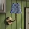 Joules Lighting Joules - Apsley Rechargeable Wall Light Matt Antique Brass With Shade LED