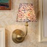 Joules Lighting Joules - Apsley Rechargeable Wall Light Matt Antique Brass With Shade LED