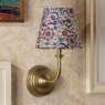 Joules Lighting Joules - Apsley Rechargeable Wall Light Matt Antique Brass With Shade LED