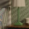 Joules Lighting Joules - Buscot Table Lamp Matt Green With Shade