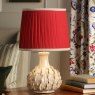 Joules Lighting Joules - Chatsworth Table Lamp With Shade Cream Ceramic and Matt Antique Brass