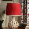 Joules Lighting Joules - Chatsworth Table Lamp With Shade Cream Ceramic and Matt Antique Brass
