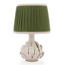 Joules Lighting Joules - Chatsworth Table Lamp Cream Ceramic and Matt Antique Brass With Shade