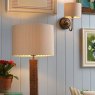 Joules Lighting Joules - Farley Wall Light Satin Bronze With Shade