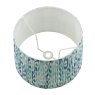 Joules Lighting Joules - Folly Blue Cotton Tapered Drum Shade (40cm)