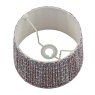 Joules Lighting Joules - Folly Multi Coloured Cotton Tapered Drum Shade (25cm)