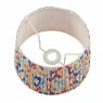 Joules Lighting Joules - Folly Multi Coloured Cotton Tapered Drum Shade (25cm)