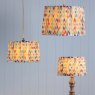 Joules Lighting Joules - Folly Multi Coloured Cotton Tapered Drum Shade (30cm)