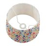 Joules Lighting Joules - Folly Multi Coloured Cotton Tapered Drum Shade (30cm)