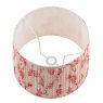 Joules Lighting Joules - Folly Pink Cotton Tapered Drum Shade (40cm)