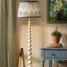 Joules Lighting Joules Harewood - Floor Lamp With Shade (Matt Cream and Matt Antique Brass)