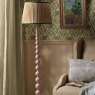 Joules Lighting Joules Harewood - Floor Lamp With Shade (Matt Pink and Matt Antique Brass)